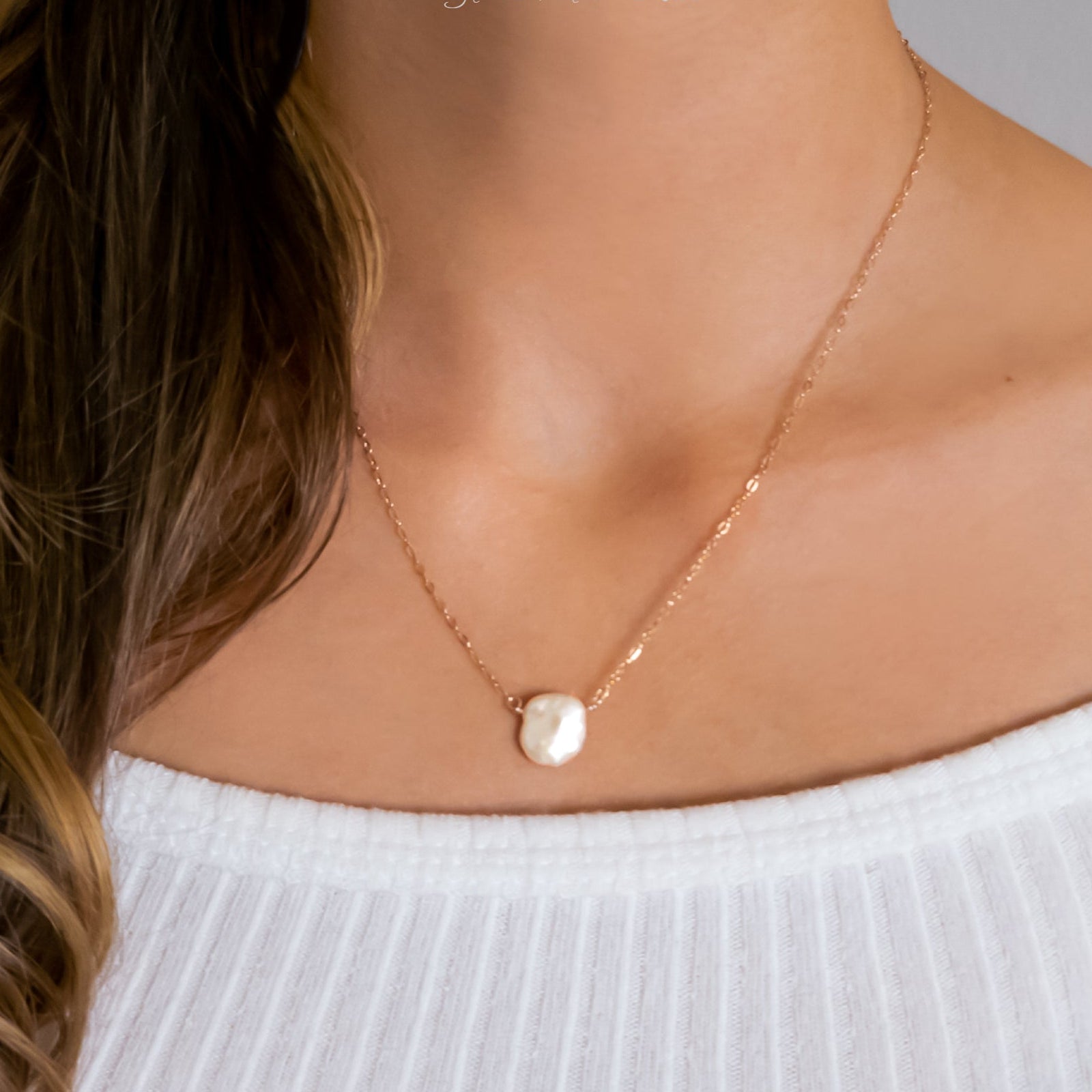 Baroque Freshwater Pearl Necklace For Women