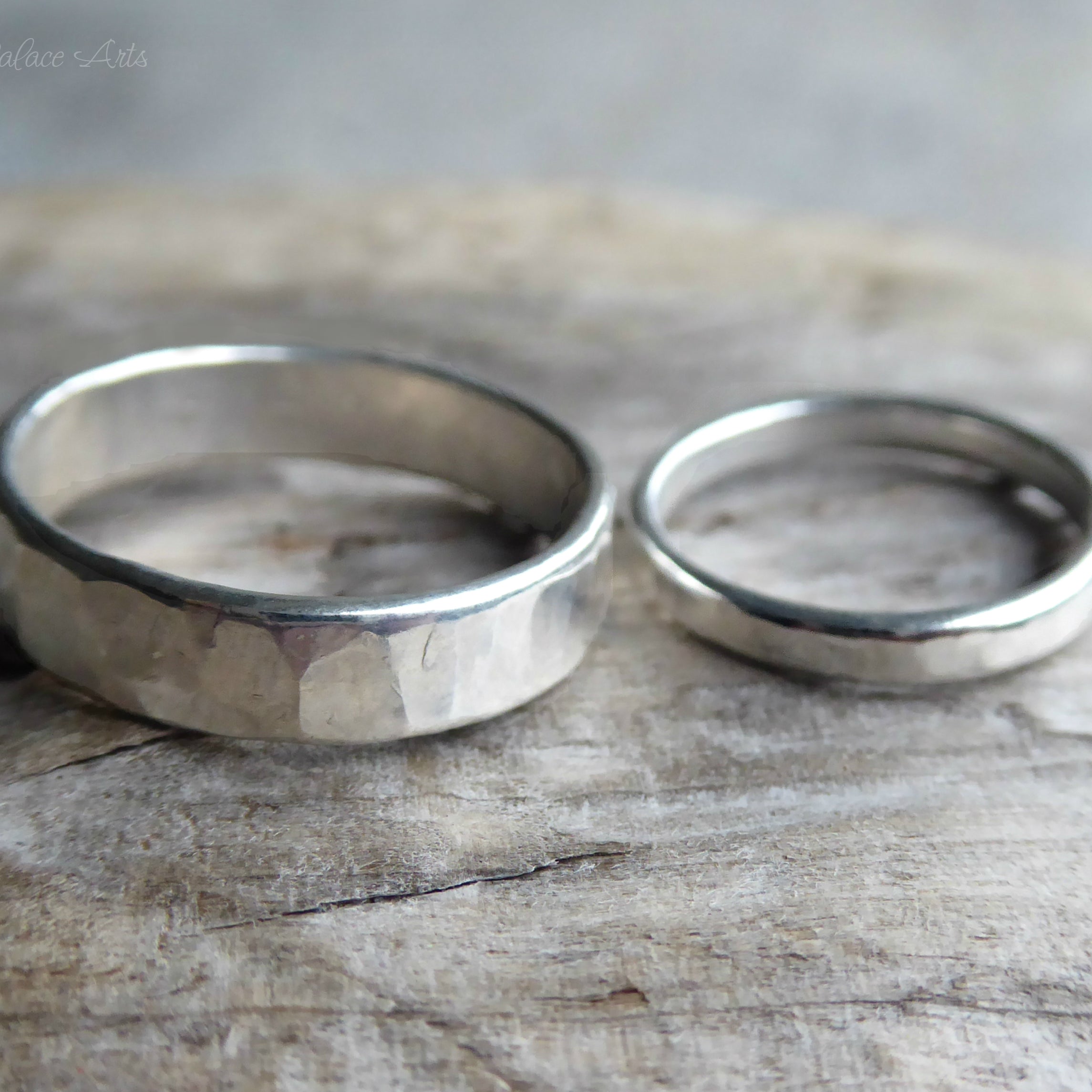 His And Hers Matching Couples Ring Set - Matching Wedding Bands