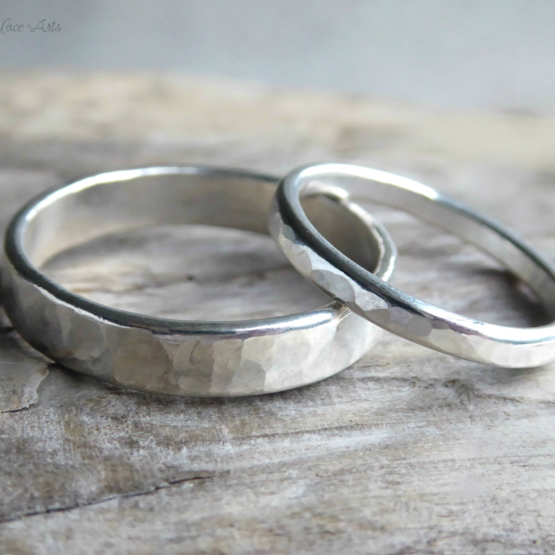 His And Hers Matching Couples Ring Set - Matching Wedding Bands
