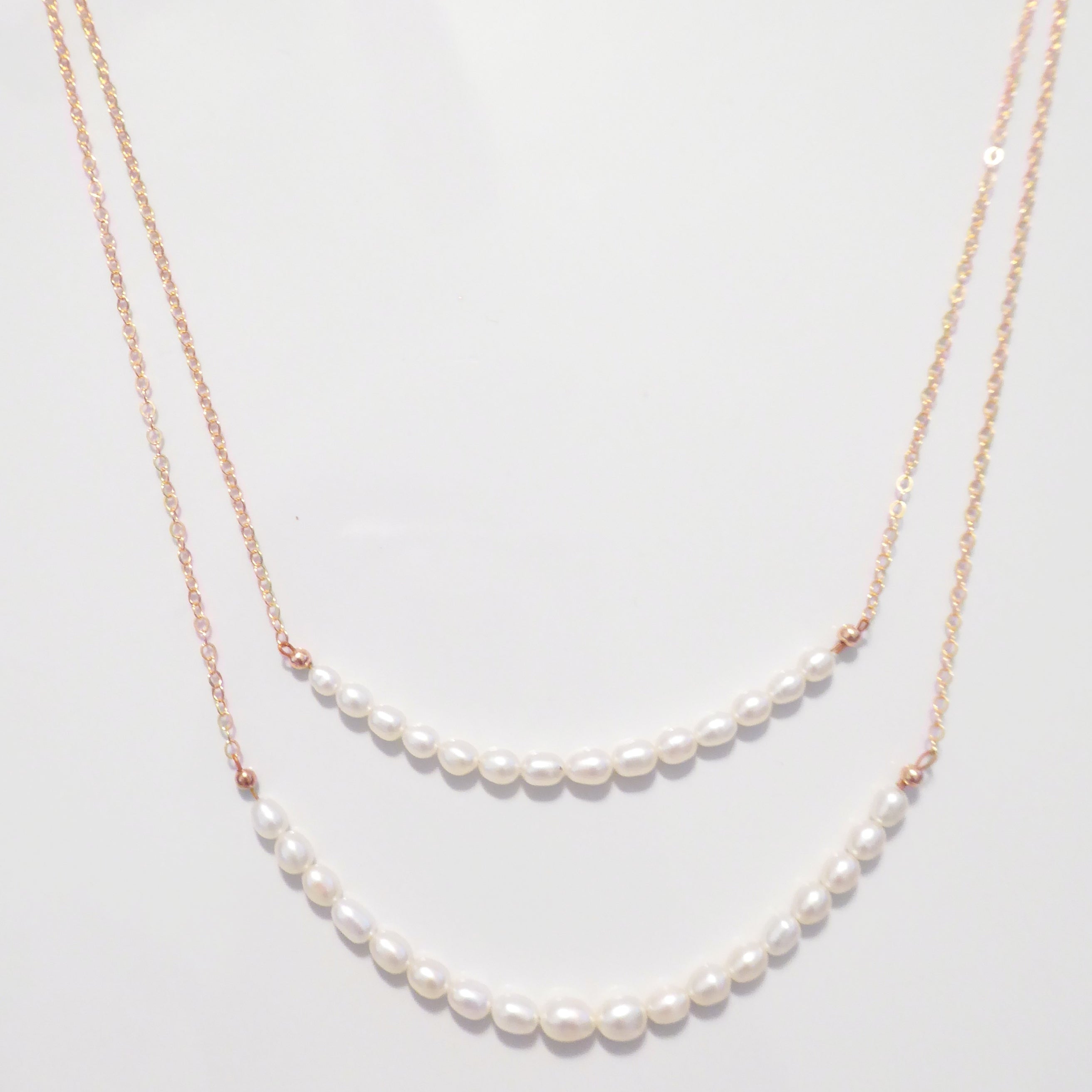 Freshwater Pearl Layered Multi Strand Necklace For Women