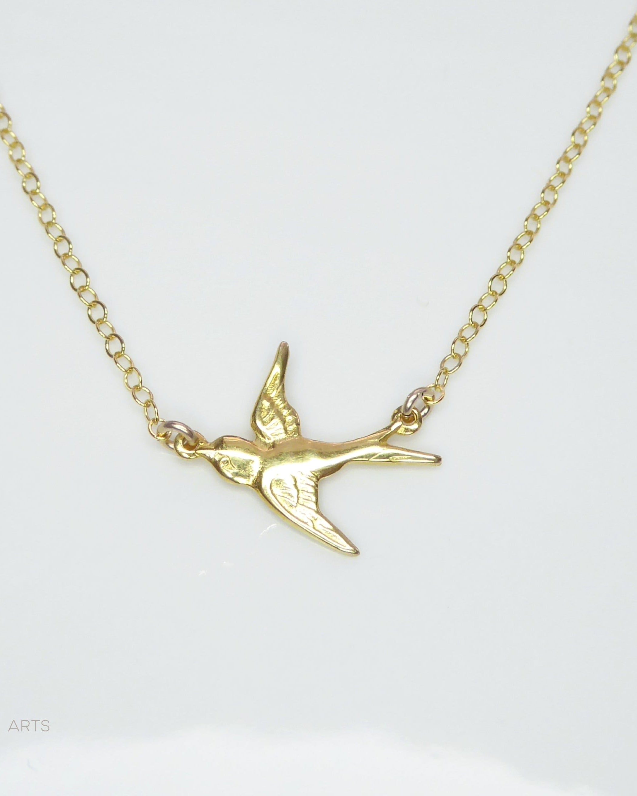 Sterling Silver Flying Bird Bracelet With Small Dove