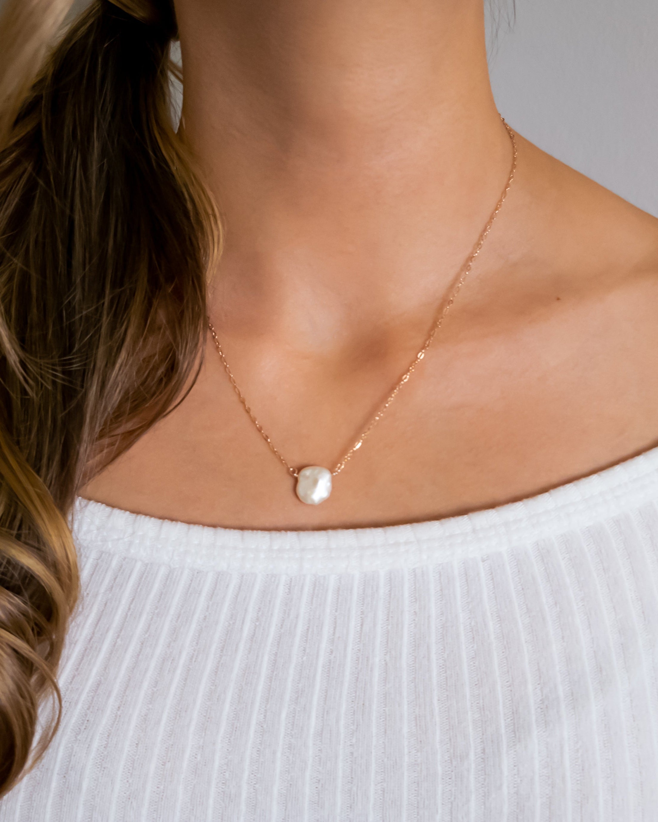 Baroque Freshwater Pearl Necklace For Women