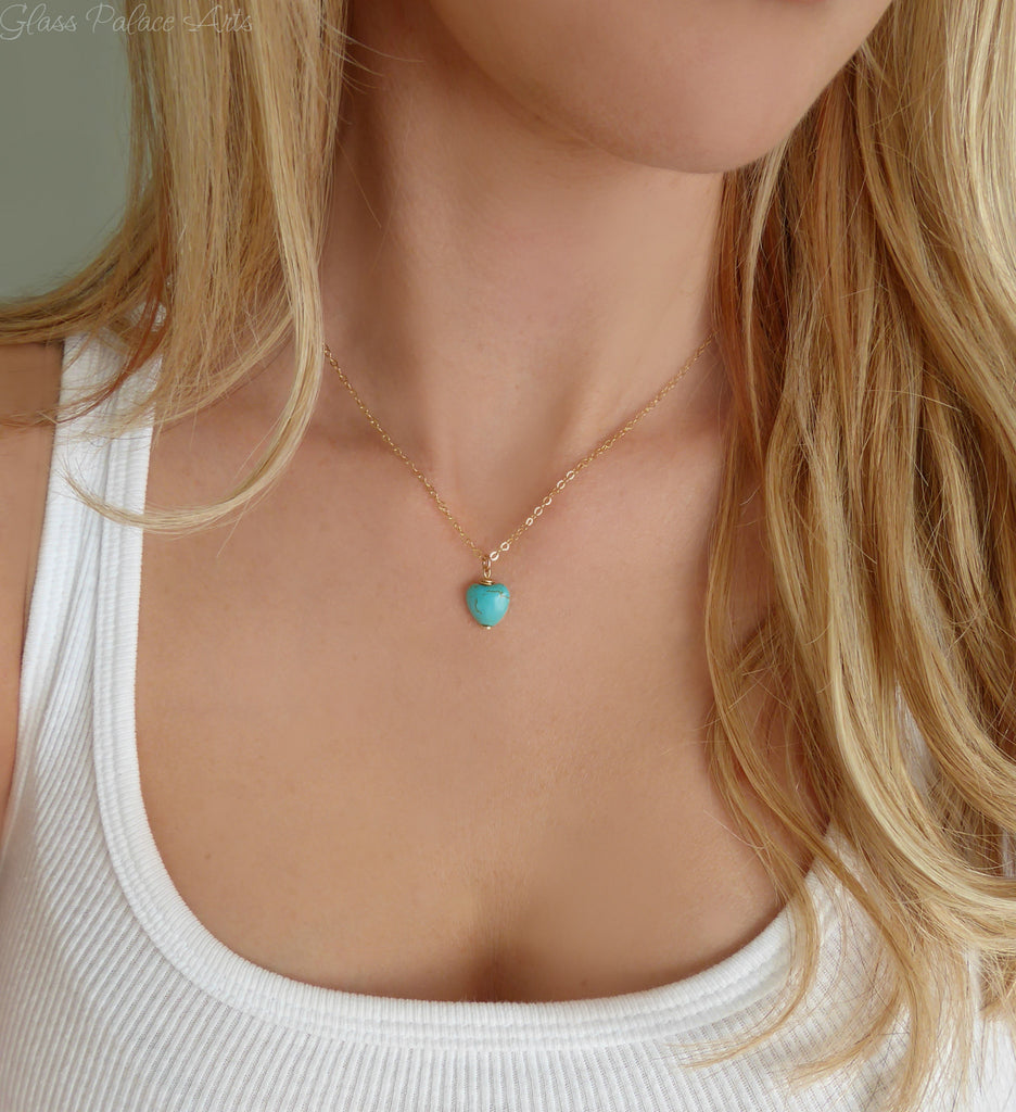 Dainty Pearl Turquoise Choker Necklace - Kawena– ke aloha jewelry