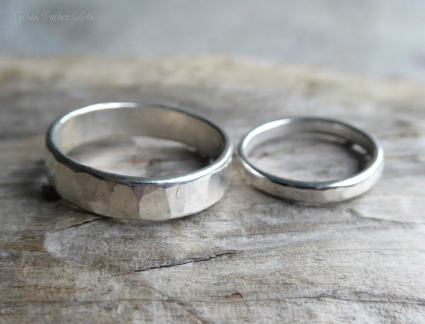 His And Hers Matching Couples Ring Set - Matching Wedding Bands