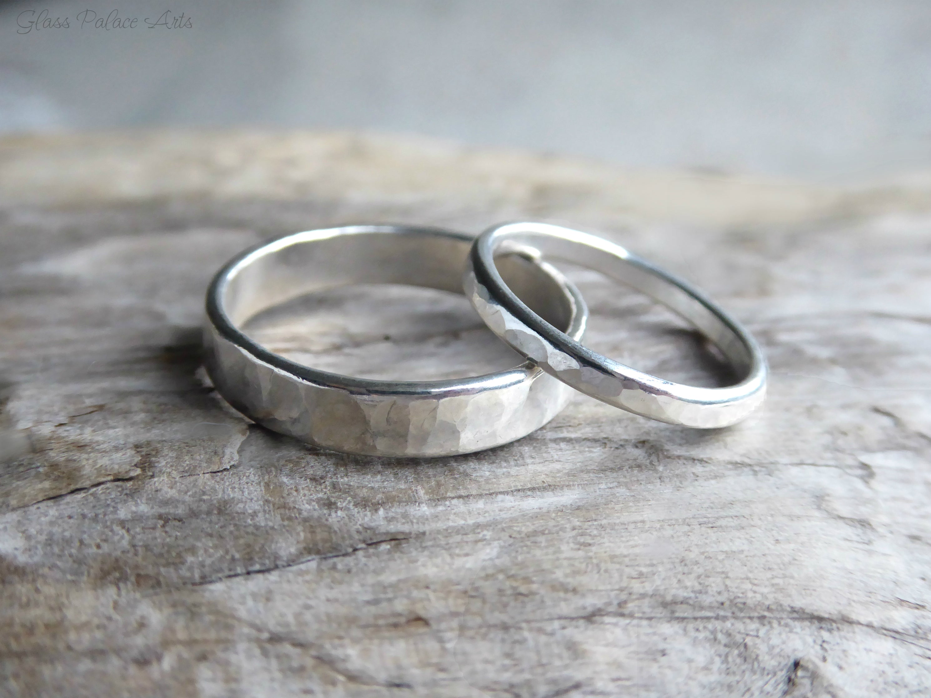 His And Hers Matching Couples Ring Set - Matching Wedding Bands