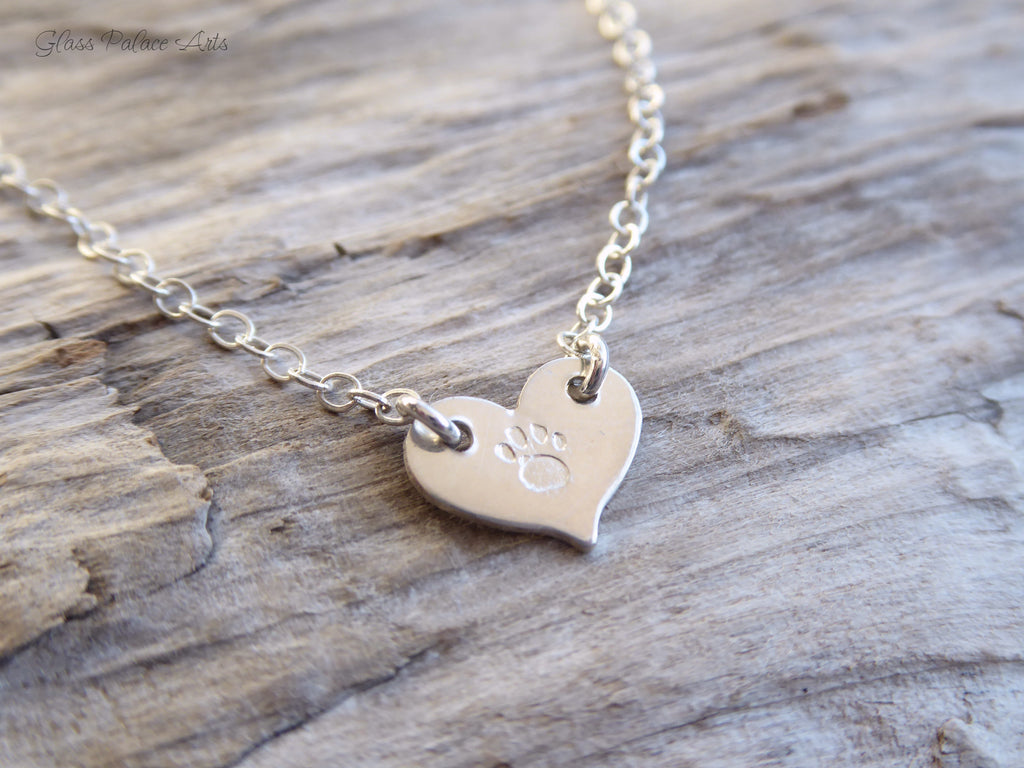 Dog Paw Necklace / 925 Sterling Silver Charm Pendant / Cat Paw Puppy Animal  Lover Pendant / Kitty Gift for Pet Lovers/ Paw Print Charm - Etsy