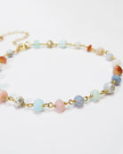 Multi Color Peruvian Opal Bracelet For Women - Sterling Silver or Gold