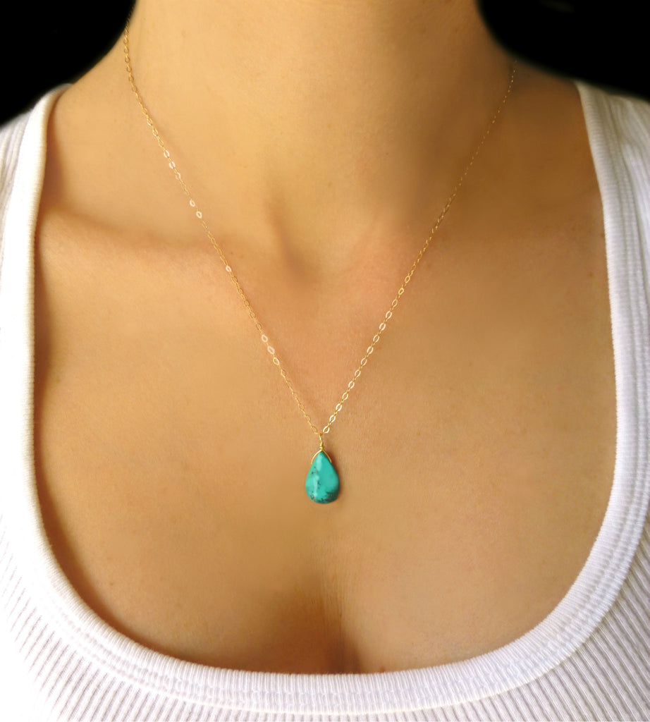 Buy Diamond Pendant Necklace For Women | Turquoise Pendant | Rose