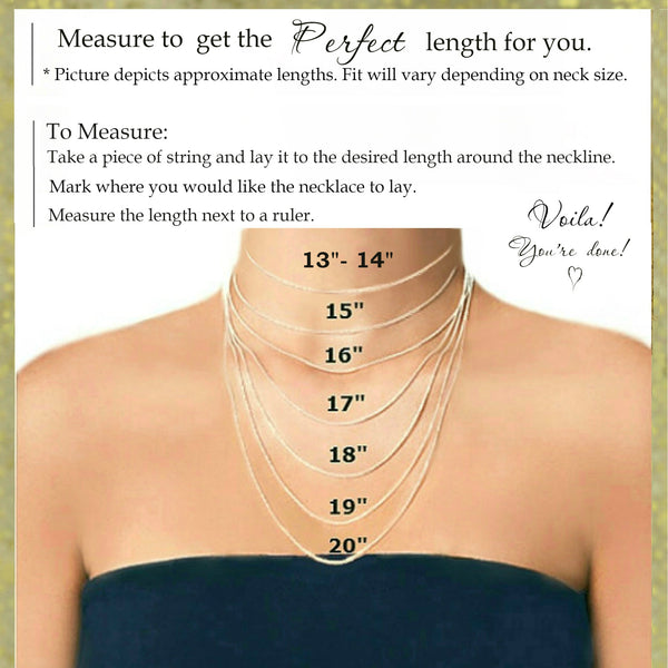 Layered Turquoise Necklace For Women - Sterling Silver,14k gold Fill or Rose Gold