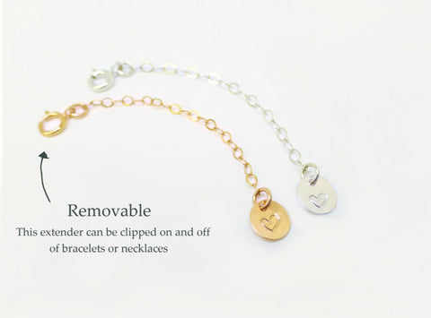 Removable Extender - Add On For Necklace Or Bracelet