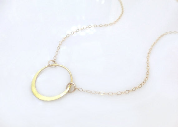 Dainty Infinity Necklace For Women - Sterling Silver, 14k Gold Fill or Rose Gold