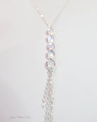 Moonstone Necklace With Gemstone Pendant Drop - 14k Gold Fill or Sterling Silver