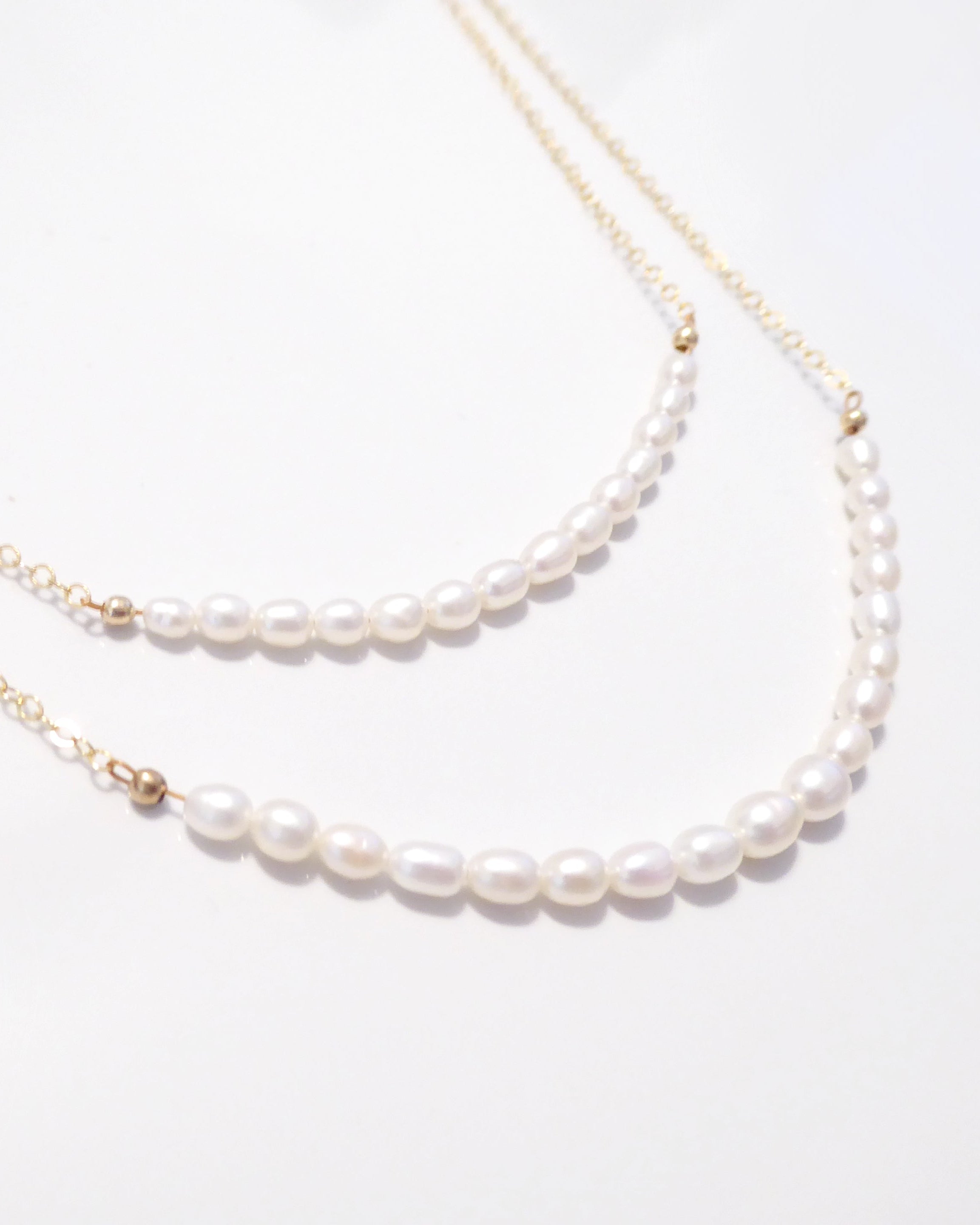 Freshwater Pearl Layered Multi Strand Necklace For Women
